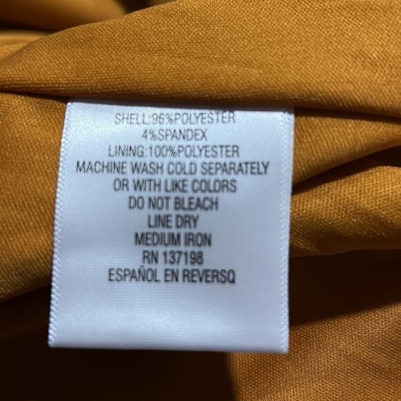 THALIA SODI Womens Gold Off Shoulder Short Cocktail Body Con Dress XL - Picture 7 of 7